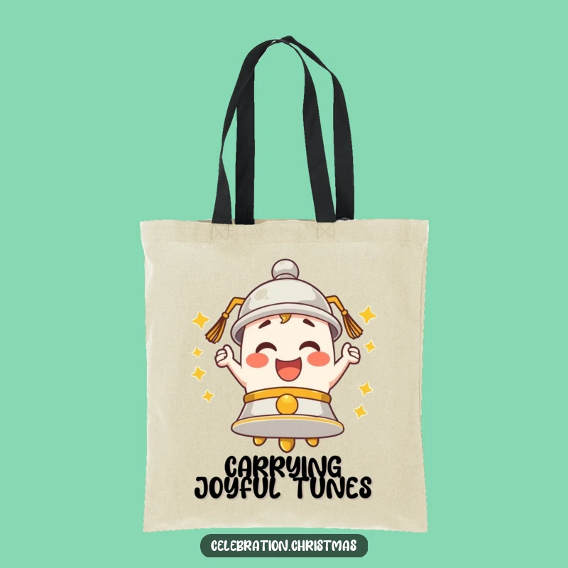 Funny Ringing Bell Tote Bag - Stylish Enthusiastic Merriment Accessory
